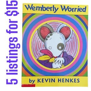 Wemberly worried Children’s 
Book by Kevin Henkes